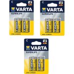 Varta Orta Boy C Superlife Çinko Carbon Pil 3 x 2'li