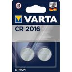 Varta Pil Düğme 2016 3V (2 Adet) Varta