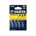 Varta Pil Longlife 4 Aaa