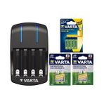 Varta Plug Şarj Cihazı + 4*2700 AA + 4*800 AAA Şarjlı Pil