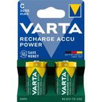 Varta Power Şarj Edilebilir 3000Mah C Boy Pil 2'Li Paket