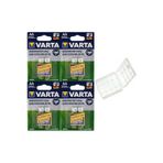 Varta Ready To Use 2100Mah Ni-Mh Aa Şarjlı Kalem Pil 8 Adet+Kutu Hediye