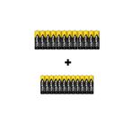 Varta Super Heavy Duty 24'lü Özel Pil Paketi (12AA+12AAA)