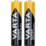 Varta Super Heavy Duty Aaa 2'Li Çinko Karbon Shrink Pil