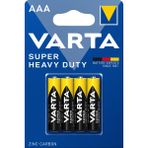 VARTA Super Heavy Duty AAA Çinko Karbon Pil 4'lü Paket - 4 Adet