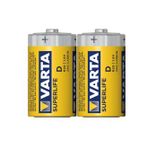 Varta Super Heavy Duty Büyük Pil 2'li