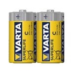 Varta Superlife 24'lü Çinko C Orta Boy Pil
