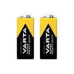 Varta Superlife Manganez 9V Pil-2 Adet-Erpilsan Elektronik