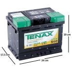 Varta Tenax 12 V 60 Ah Amper 540A En Akü