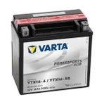 Varta YTX14-BS 12V 12AH Motosiklet Aküsü Model 512 014 010 Uzun Ömürlü ve Bakım Gerektirmez