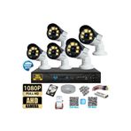 VARTEK BİLİŞİM 5 Kameralı Set 320 Gb Hdd Full Hd Gece Görüşlü Güvenlik Kamerası Sistemi-Sabit İp Gerektirmez-