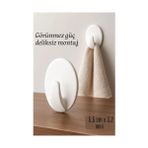 Varyant Store Mini Kendinden Yapışkanlı Duvar Askısı – 5.5 x 3.2 cm | Iz Bırakmaz, Güçlü Tutuş 72228 - Çok Renkli - 5,5 x 3,2 cm