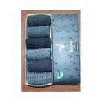 VARYASYON, 6lı Paket, BAMBU ERKEK SOKET, Jakar Desen, Dikişsiz,yıkamalı, Erkek Çorabı - Asorti - 40 - 44