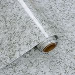 VaryFloral Gri Peel and Stick Duvar Kağıdı 30 cm x 300 cm Granit Mermer Efektli Temas Kağıdı Kalınlaştırılmış Doku Vintage Duvar Kağıdı Parlak Terrazzo Granit Vinil Wrap Mobilya Dolabı Çekmece Odası