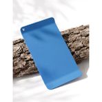 Vasa Concept Dekoratif Metal Tepsi – 12×20×2 cm | Pastel Mavi | Sunum ve Orta Sehpa Tepsisi | Dayanıklı Metal Dekor Ürünü | Organizer - Lundes TD-006
