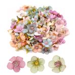 VASANA 100 adet 2CM Mini yapay çiçek kafaları çok renkli ipek papatya çiçeği çiçek kafa toplu DIY DIY zanaat düğün ev partisi çelenk dekorasyon için DIY sahte çiçekler