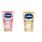 Vaseline Gluta Hya Serum Etkili Losyon Canlandırıcı Parlaklık 200 ml ve Vaseline Gluta Hya Serum Etkili UV Losyon Leke Karşıtı ve Aydınlarıcı 200 ml