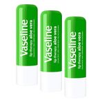 Vaseline Lip Therapy Dudak Bakım Kremi Aloe Vera 4.8 gr (3 paketi)