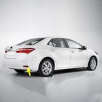 Vass41 Arka Tampon Sağ Reflektör Kedi Gözü 81910-30040 Toyota Corolla ile uyumlu 2014-18