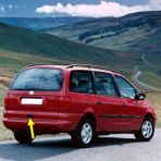 Vass41 Seat Alhambra 1996-2000 Bagaj Kapağı Açma Kolu Tutamak 7M0827565C - Siyah