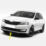 Vass41 Skoda Rapid 2017-2021 Ön Tampon Alt Kaplama Spoyler 5JA807611 - Siyah
