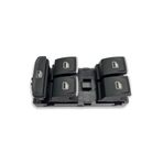 Vass41 Sol Ön Kapı Cam Düğme Takımı Kromlu 5G0959857G Seat Leon 3 ile uyumlu 2013-2020