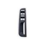 Vass41 Sol Ön Kapı Cam Düğme Yuvası Dörtlü Siyah 3B1867171E VW Golf 4 ile uyumlu 1998-2004