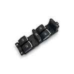 Vass41 Sol Ön Kapı Cam Düğmesi Kromlu 1J4959857B VW Passat B5 ile uyumlu 1997-2000