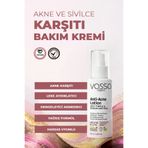 VASSA ORGANIC Akne, Sivilce ve Leke Karşıtı Onarıcı Bakım Kremi – Akne ve Sivilce Karşıtı Krem 100 ml
