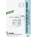 VASSA ORGANIC Bası ve Diyabetik Yaralar İçin Cilt Bariyerini Güçlendiren Bakım Kremi - Yatak Yarası Kremi 250 ml