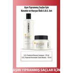Vasso Aşırı Yıpranmış Saçlar Keratin Ve Havyar Özlü Acil Kurtarma S.O.S.Saç Bakım Seti(270 Ml 150 Ml)