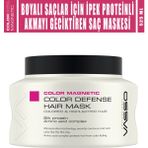 Vasso Boyalı Saçlar Için Akmayı Geciktiren Ipek Proteinli Parlaklık Veren Maske - Color Magnetic 525 Ml 8699216346709