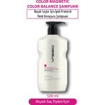 Vasso Boyalı Saçlar Için Ipek Proteinli Parlaklık Ve Canlılık Veren Şampuan - Color Magnetic 500 ml 8699216349090