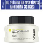 Vasso Ince Telli Ve Zayıf Saçlar Için Tuzsuz Sülfatsız Hacimlendirici Ve Saç Maskesi 150 ml