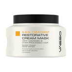 VASSO Saç Maskesi | Aşırı Yıpranmış Saçlar | Keratinli Acil Kurtarma | S.O.S Treatment 525 ml