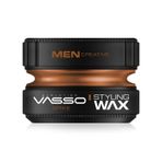 VASSO Saç Şekillendirici Mat Killi Wax | Tüm Saç Tipleri | Ekstra Tutuş ve Ekstra Mat Görünüm | CLAY Spike 150 ml