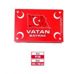 Vatan 100x150 cm Atatürk'lü Bez Bayrak