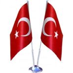 VATAN 15X22.5 BAYRAK ÇİFT KAT MASA BAYRAĞI