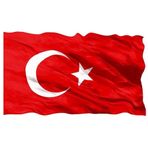 Vatan 400x600 cm Polyester Kumaş Türk Bayrağı