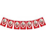 Vatan Bayrak Vatan Ipli Orta Boy Atalı Bayrak 40 Lı VT808 8X13CM