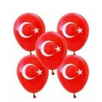 vatan Kikajoy Ay Yıldızlı Bayraklı Balon 100Lü