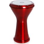 Vatan Kırmızı Renk Statik Parlak Boyalı Döküm Darbuka-Kılıf -3025K