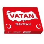 Vatan Masa Bayragi Turk 100 Polyester 20X30 Vt101 ( 10 Adet)
