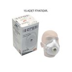 VATAN TRAFİK MALZEMELERİ Era Toz Maskesi 6210 Ventilli Konik Ffp2 V Nr D 15 Li Paket.
