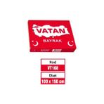 vatan türk bayrağı 100x150 cm vt-108 - Yok