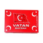 Vatan Türk Bayrağı 30X45 - 2 Adet - 1 Çift