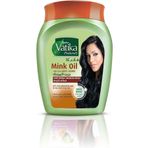 Vatika Naturals Mink Yağlı Bakım Hamam Kremi | Aktif Zeytin + Hint Yağı - 250 gr
