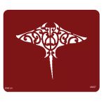 Vatoz Balığı Stencil Süsleme Ve Boyama Kalıbı