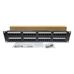 VATPAN 19" 48 Port Cat6 Patch Panel Dolu