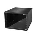 VATPAN 9U Duvar Tipi Soft Serisi Network Server Kabinet, 600mm Derinlik, Server Rack Kabinet Muhafazası, 4mm Temperli Darbelere Karşı Dayanıklı Ön Cam Panel, IT Ekipmanları Muhafaza kabini
